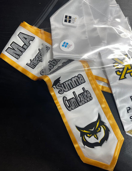 Multi- Color Graduation Stoles