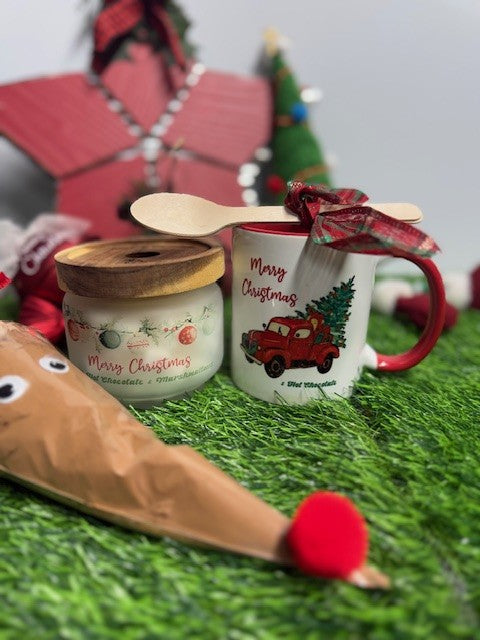 Personalized Glass Jar Chritsmas