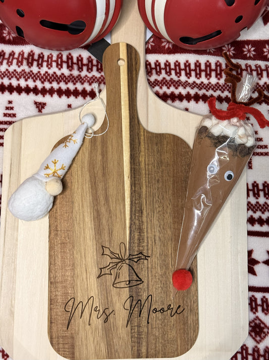 Personalized Laser Christmas Kitchen Board