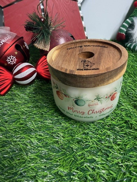 Personalized Glass Jar Chritsmas