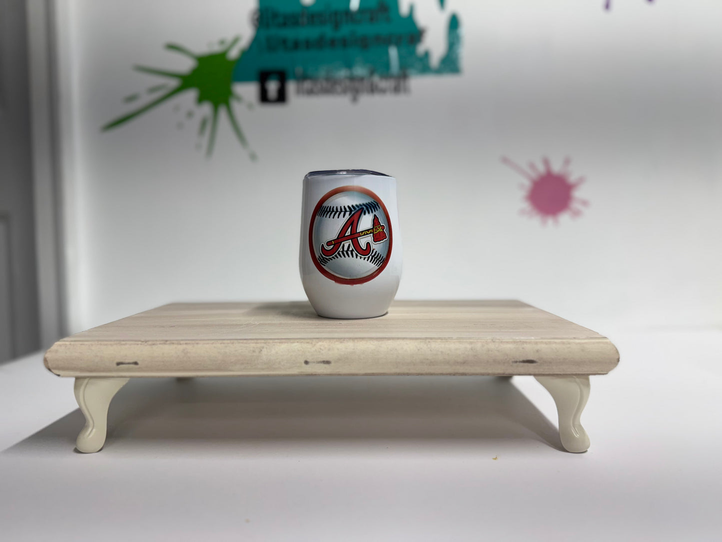 Braves Drinking Cup with Lid