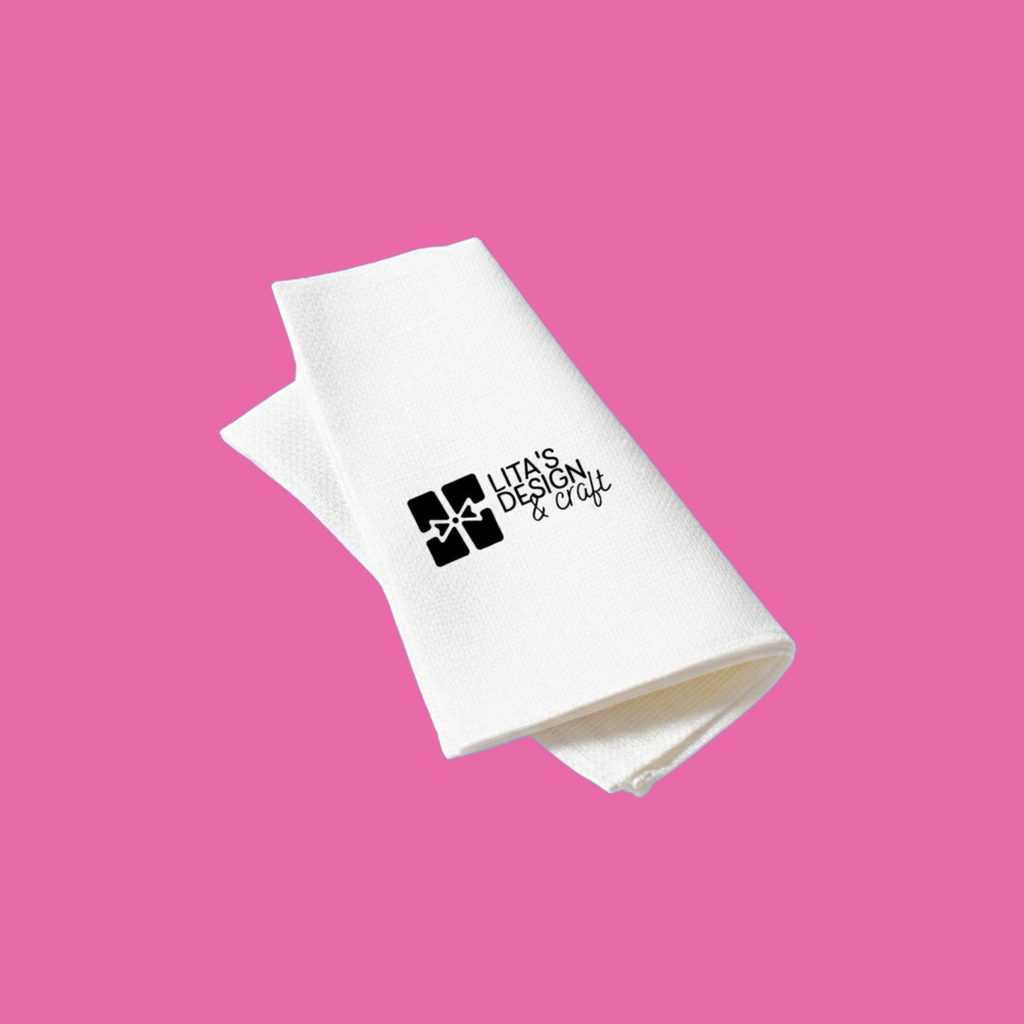 6 Personalized Cloth Napkins for Events, Gifts & Branding