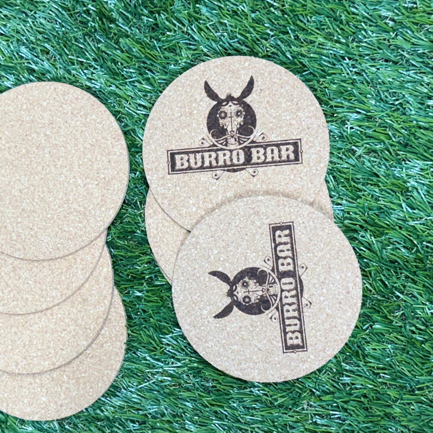 Cork Coasters | Custom Engraved Set of 4