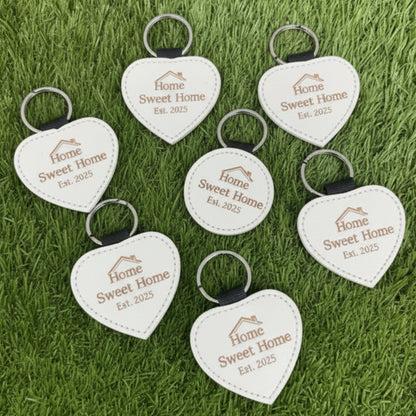 Personalized Leather Keychains